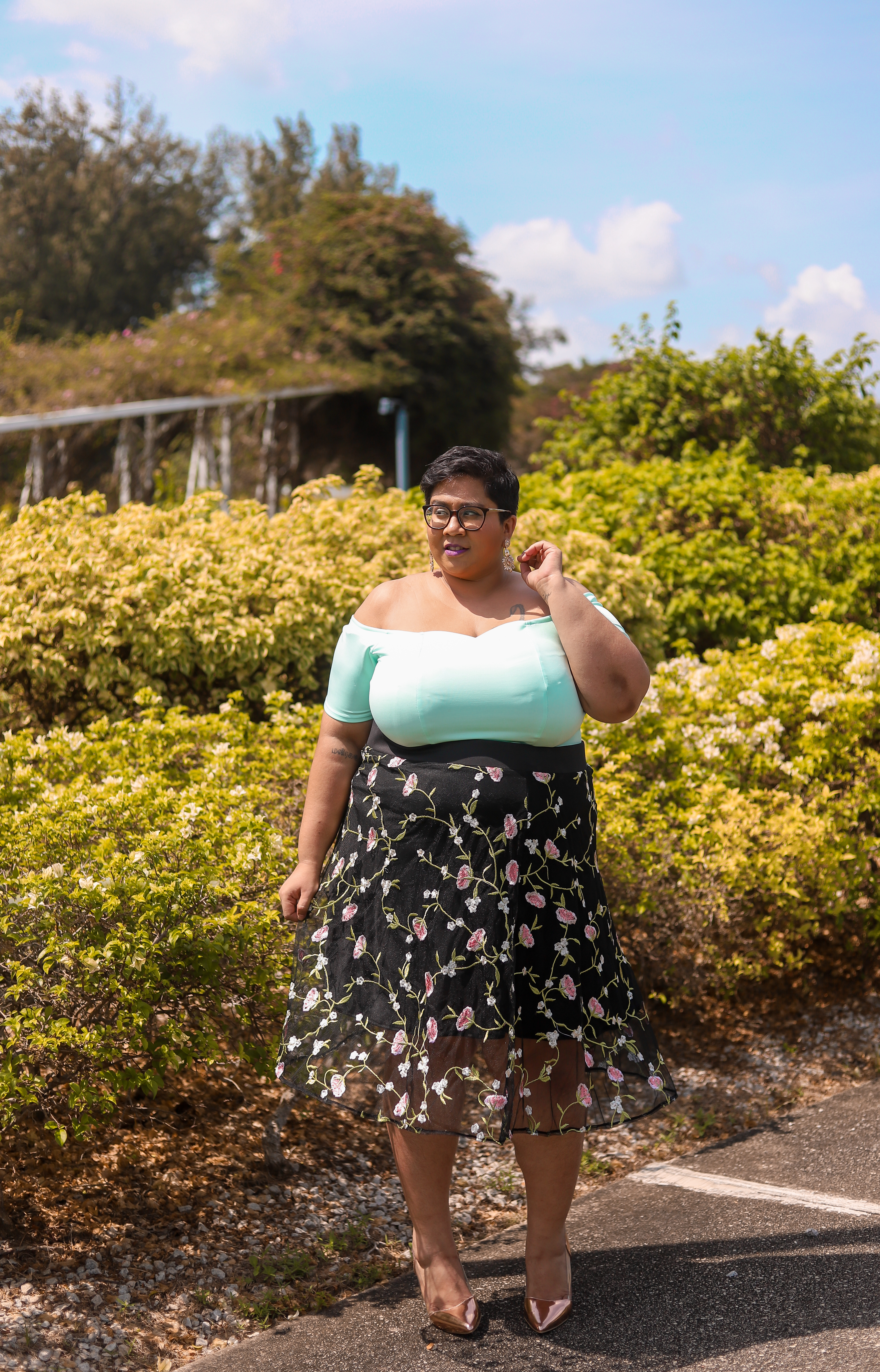Ratna Being confident with your body is key.